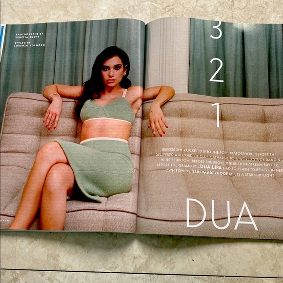 VANITY FAIR MAGAZINE DUA LIPA JEFFREY EPSTEIN - RFK JR 7/2021 - Picture 4 of 16
